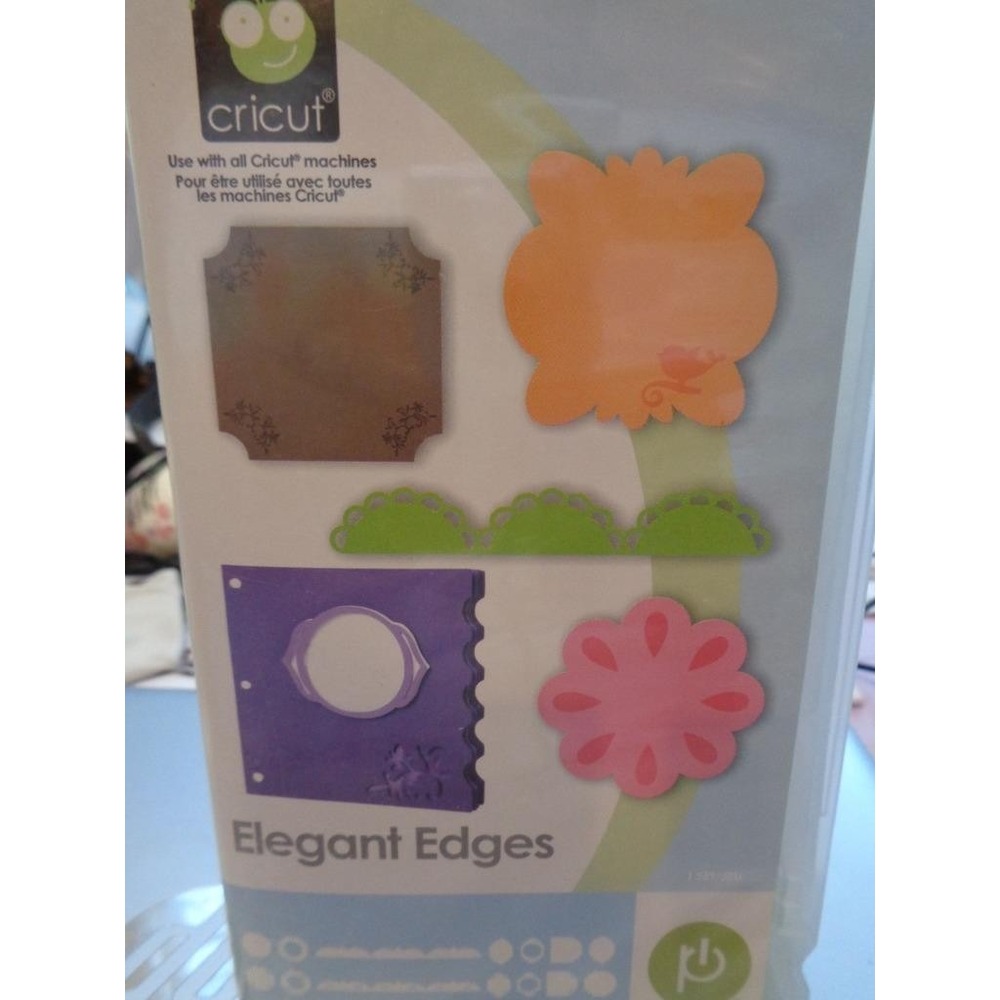 Cricut Die Cut Cartridge ELEGANT EDGES Scrapbooking